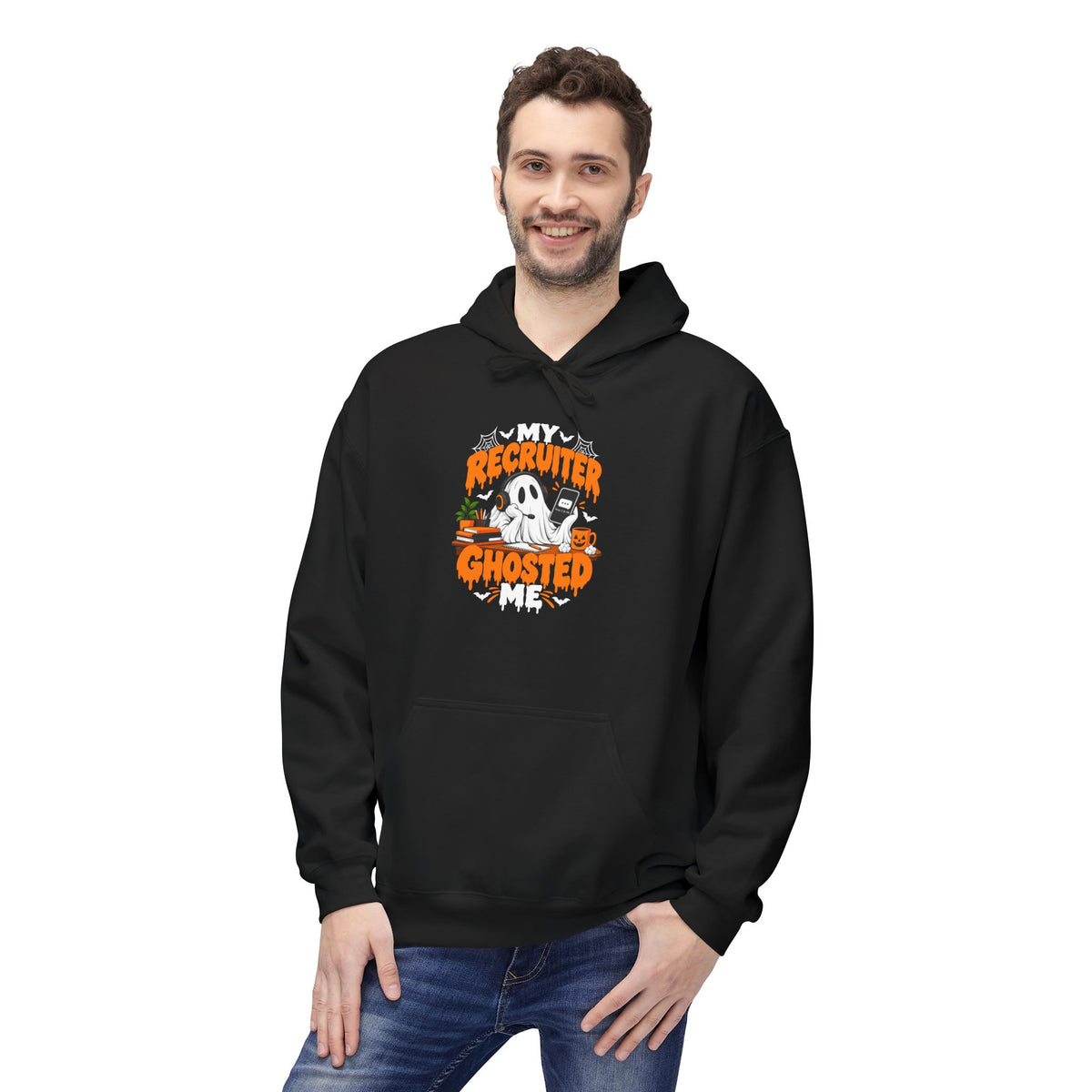 My recruiter ghosted me Unisex Midweight Softstyle Fleece Hoodie