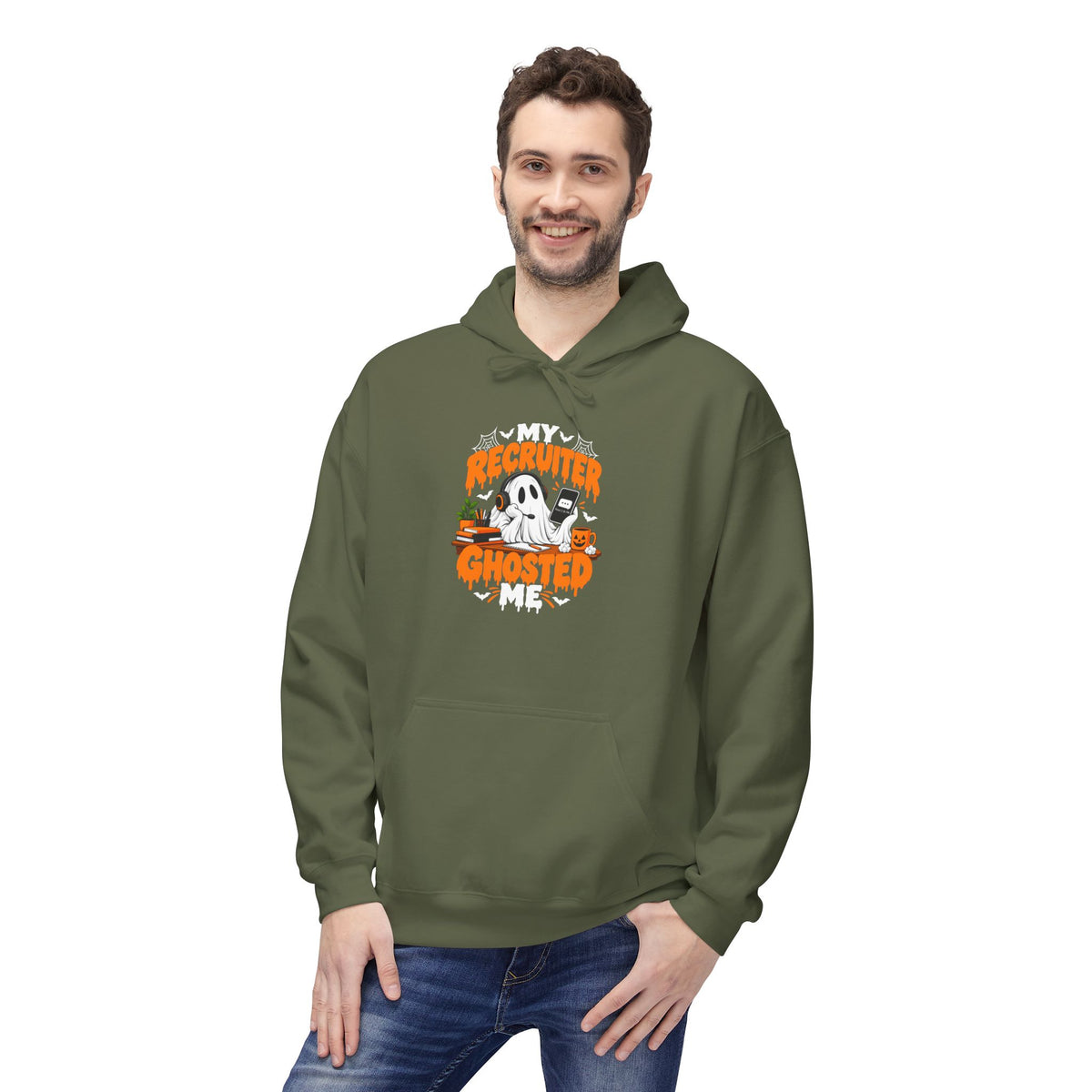 My recruiter ghosted me Unisex Midweight Softstyle Fleece Hoodie