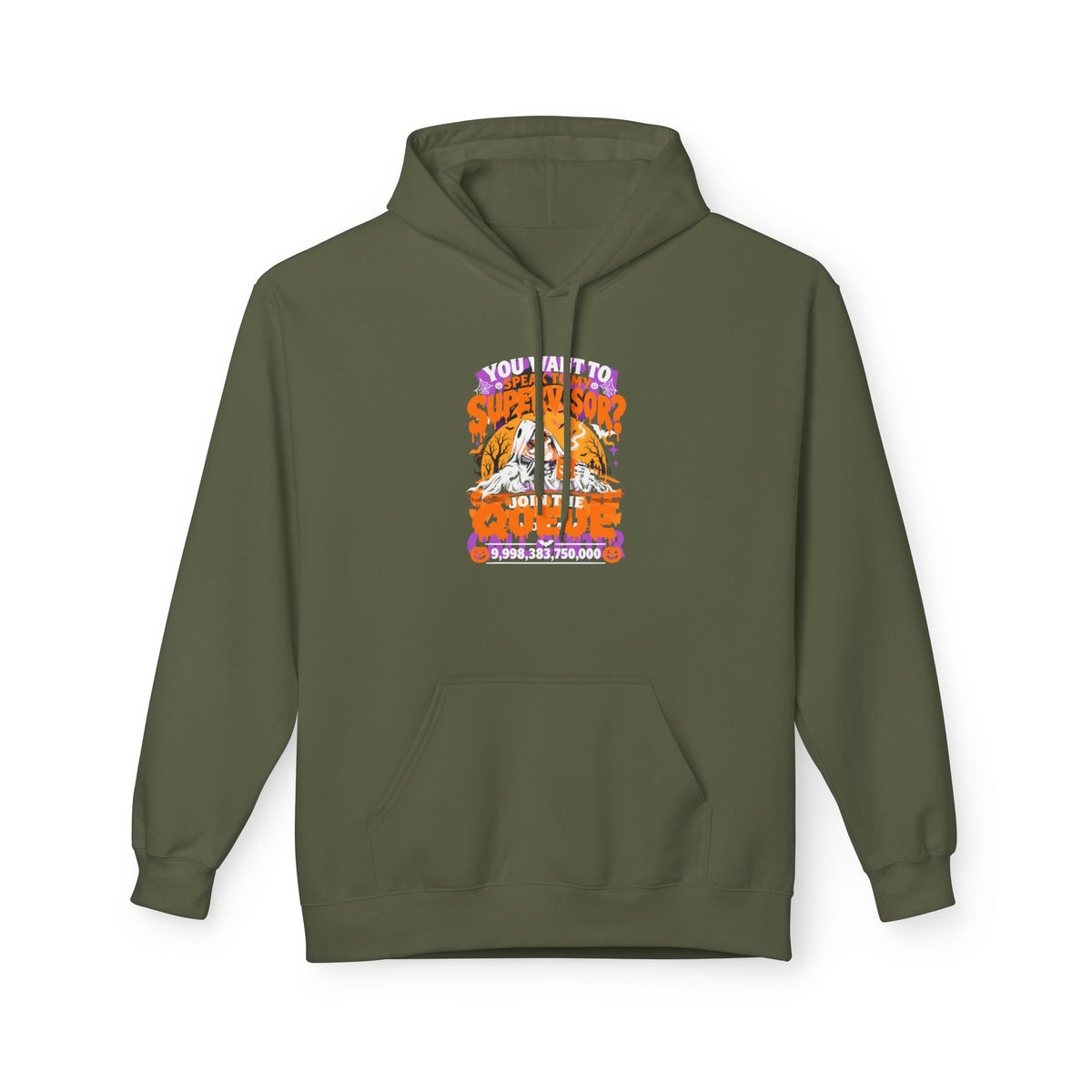 You want to speak to my supervisor Unisex Midweight Softstyle Fleece Hoodie