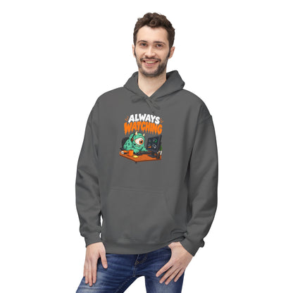 Always Watching Unisex Midweight Softstyle Fleece Hoodie