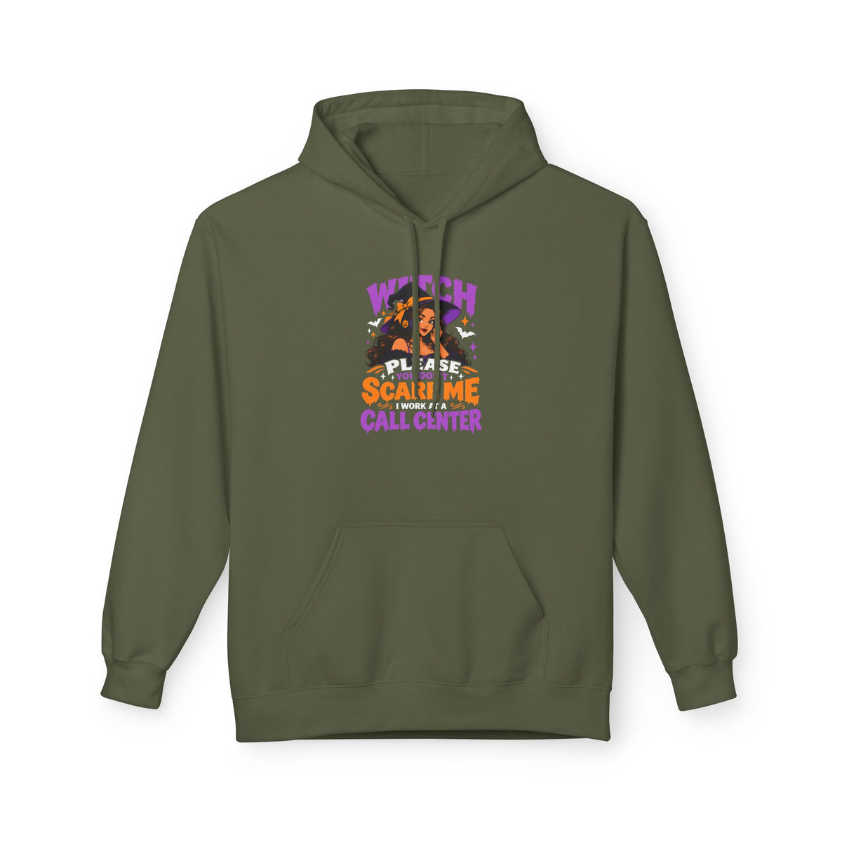 Witch Please You Don't Scar me Unisex Midweight Softstyle Fleece Hoodie