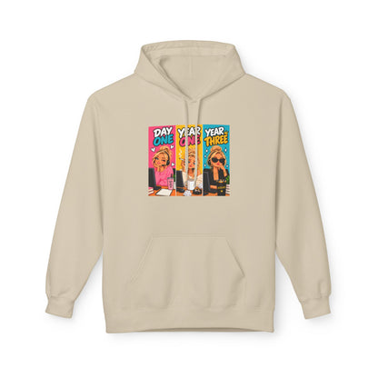 Day One Year One Year Three Unisex Midweight Softstyle Fleece Hoodie