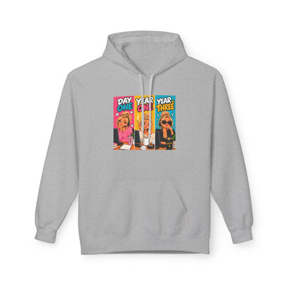 Day One Year One Year Three Unisex Midweight Softstyle Fleece Hoodie