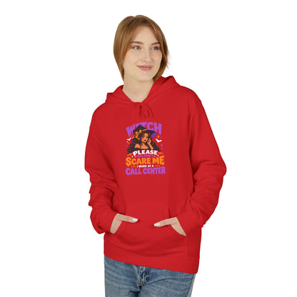 Witch Please You Don't Scar me Unisex Midweight Softstyle Fleece Hoodie