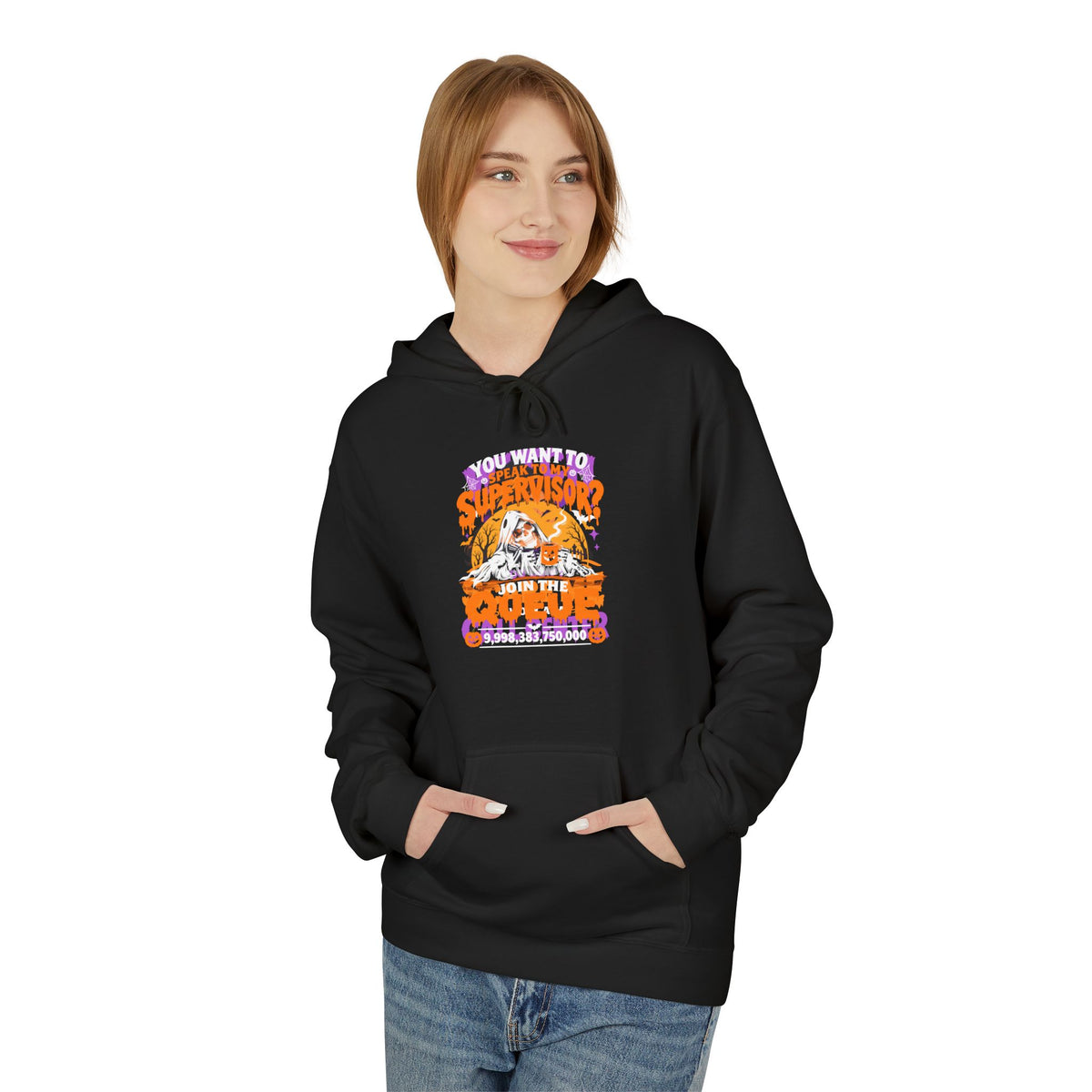 You want to speak to my supervisor Unisex Midweight Softstyle Fleece Hoodie
