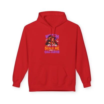 Witch Please You Don't Scar me Unisex Midweight Softstyle Fleece Hoodie