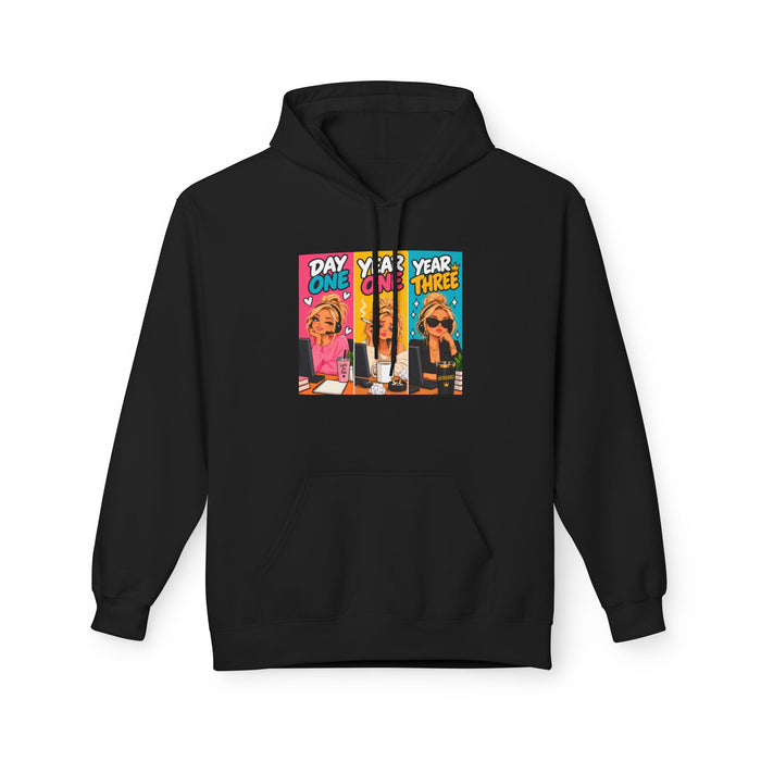 Day One Year One Year Three Unisex Midweight Softstyle Fleece Hoodie
