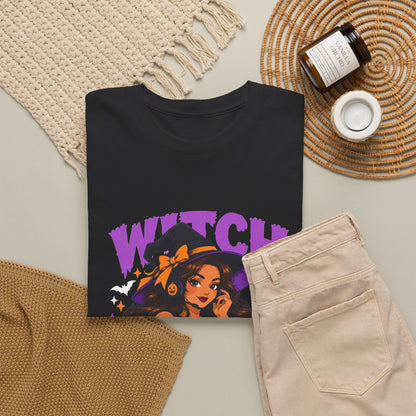 Witch Please You Don't Scar me Halloween Call Center T-Shirt