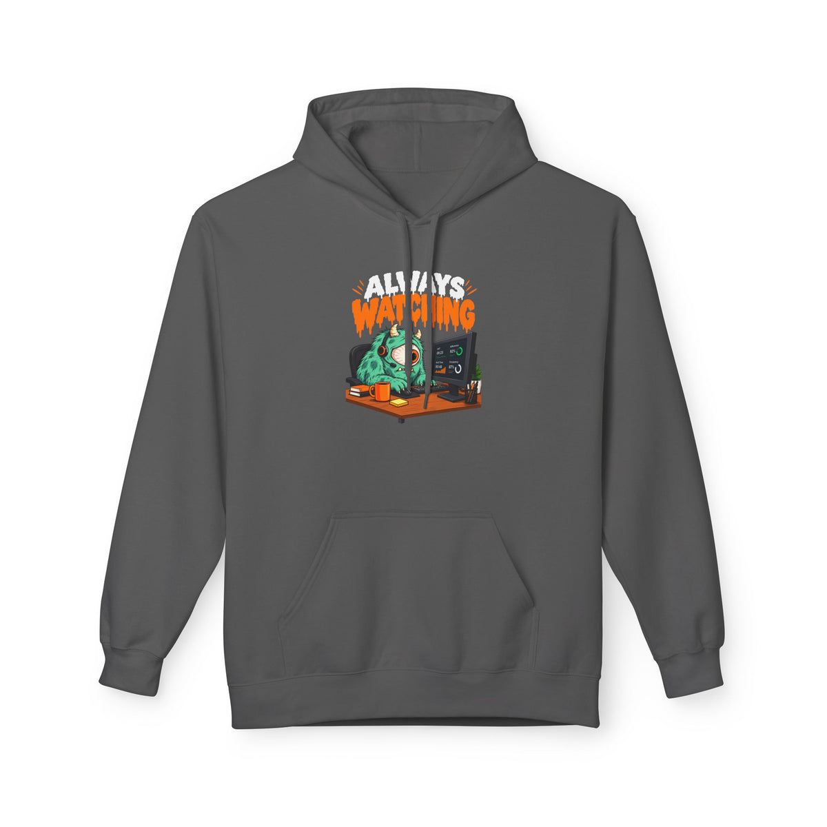 Always Watching Unisex Midweight Softstyle Fleece Hoodie