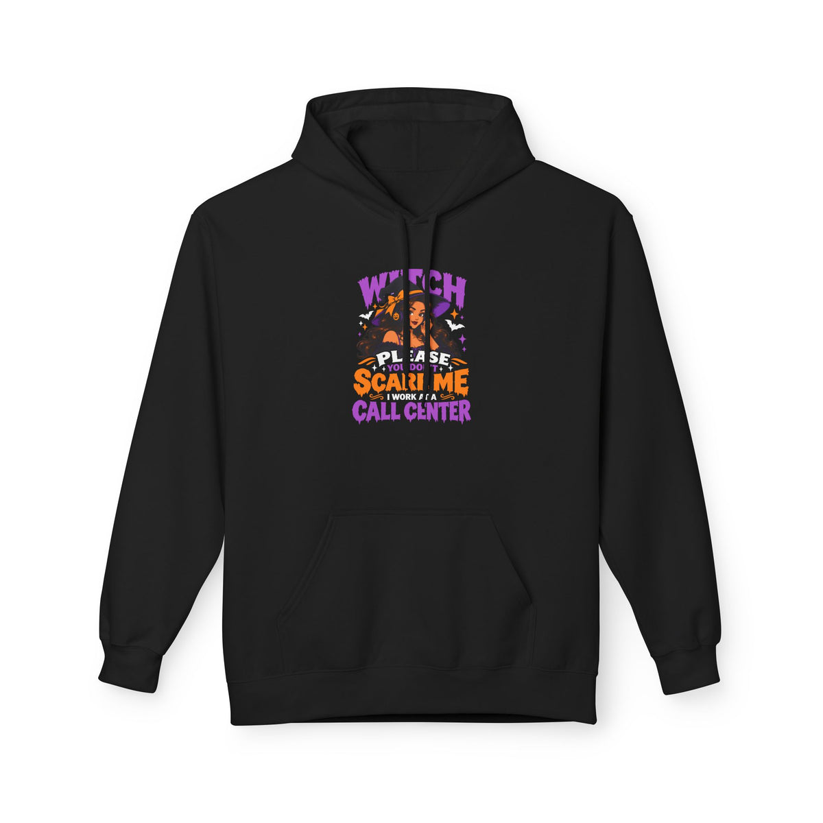 Witch Please You Don't Scar me Unisex Midweight Softstyle Fleece Hoodie