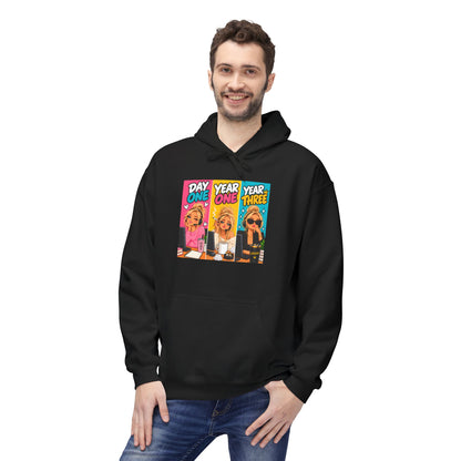 Day One Year One Year Three Unisex Midweight Softstyle Fleece Hoodie