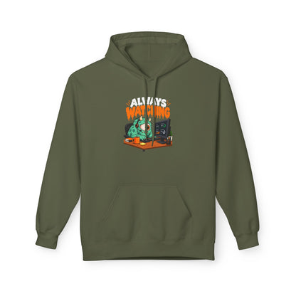 Always Watching Unisex Midweight Softstyle Fleece Hoodie