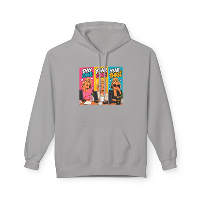 Day One Year One Year Three Unisex Midweight Softstyle Fleece Hoodie